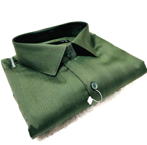 Cotton based beautiful mat look plain Shirt