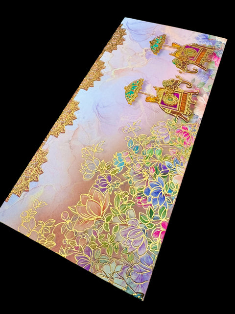 Elephant design Shagun Envelope