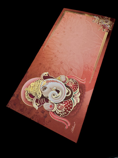 Ganesha design Shagun Envelope