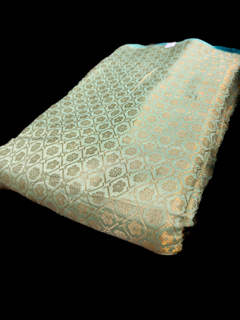 Brocade silk Fabric (price per meter) perfect for stitching blouses /skirts /suits as