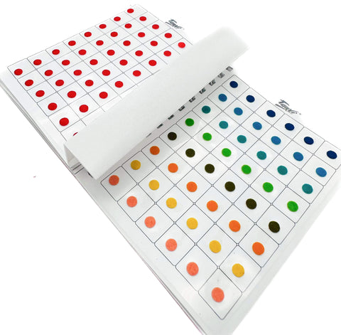 Mat look Multicoloured Bindi Book (480 Bindi in one book)all pages attached