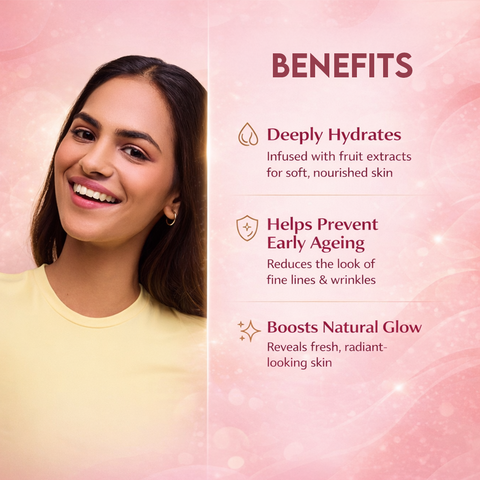 Jovees Herbal Fruit Facial Kit With 6 Easy Steps (Multiple Use) | Unisex | Hydrates, Reduces Fine Lines,Tanning & Dullness