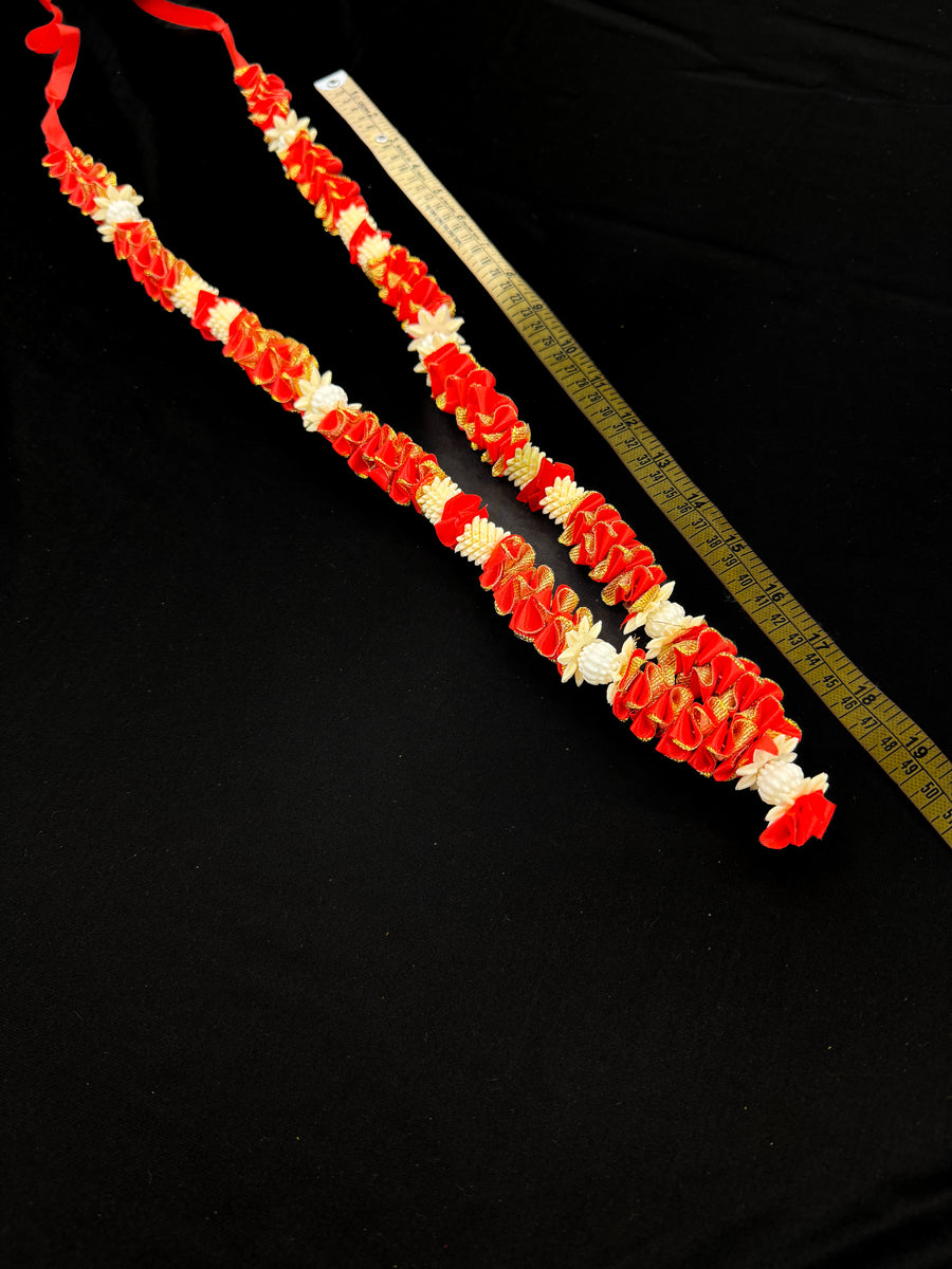Red color Mala (size mentioned in picture )– Saheli Ethnic Indian Wear