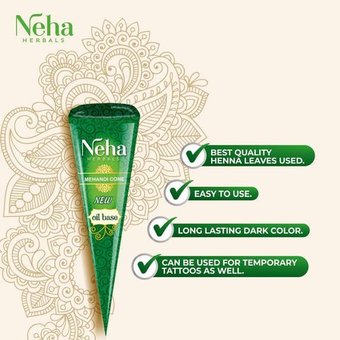 Neha herbal Mehandi Cone (Each)price per cone