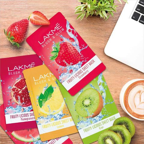 Lakme Blush & Glow Fruity Licious Kiwi Crush Sheet Mask