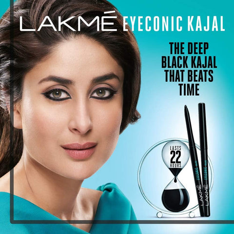 Lakme Eyeconic Kajal, Deep Black