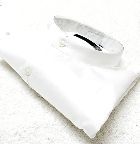 Cotton based beautiful mat look plain Chinese Collar Shirt