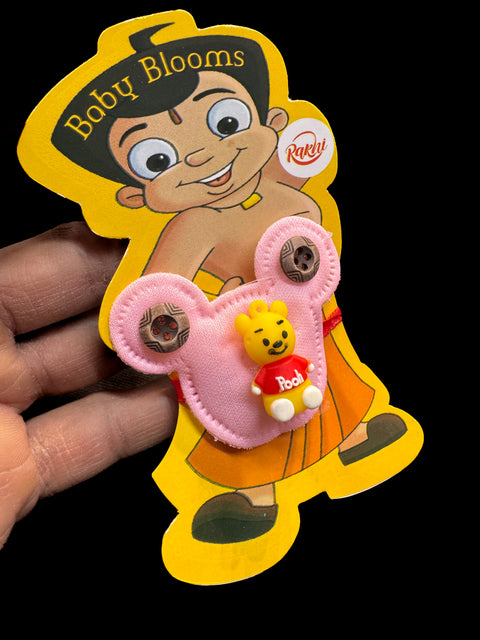 Pooh Kids Rakhi in light blink pack