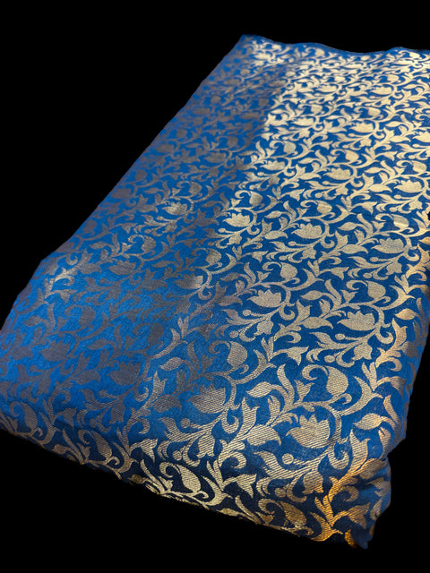 Brocade silk Fabric (price per meter) perfect for stitching blouses /skirts /suits as