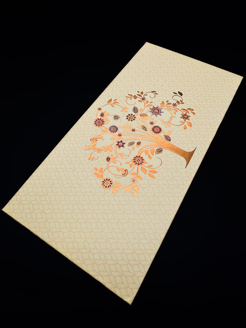 Floral design Shagun Envelope