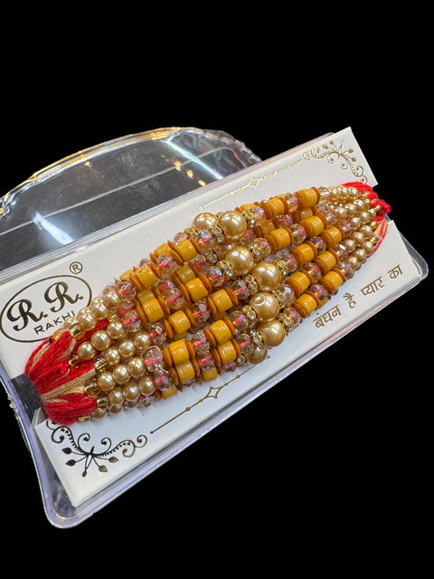 Rakhi Dhaaga Beautiful Stone Work (price per dhaaga )