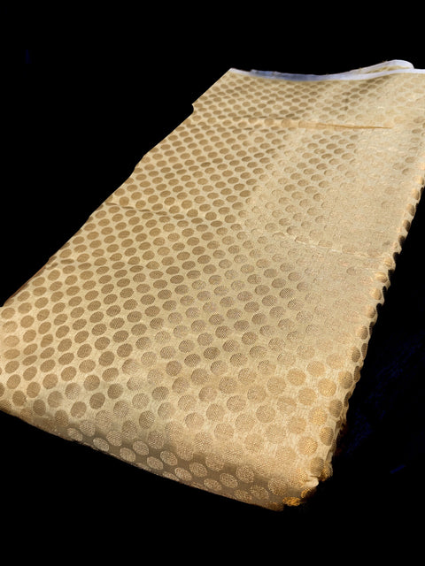 Brocade silk Fabric (price per meter) perfect for stitching blouses /skirts /suits as