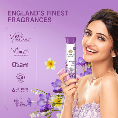 Yardley London Morning Dew Refreshing Deo For Women, 150ml