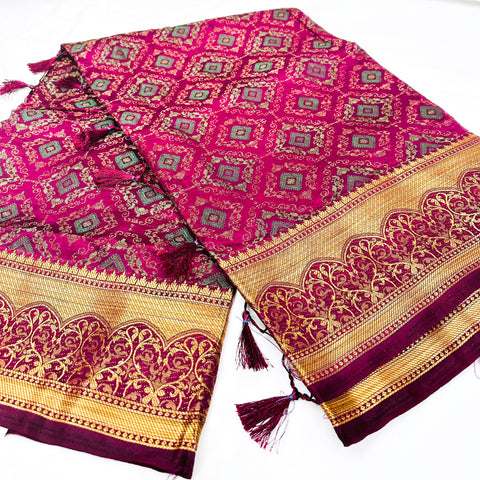 Art Silk Based beautiful design Saree