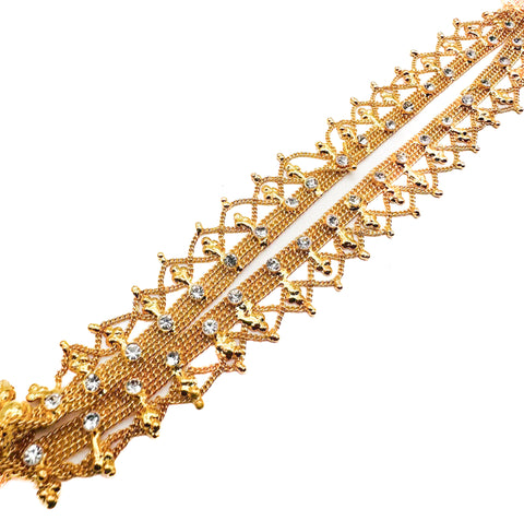 Stone work beautiful Anklets (pair)