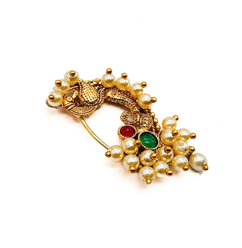 Maharashtrian Nath Nose Ring(Non Piercing)