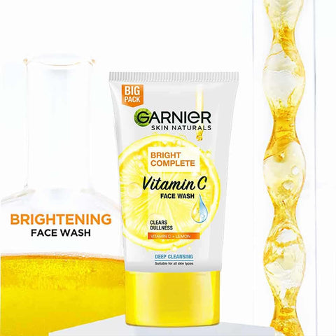 GARNIER Bright Complete Facewash 150g Big Pack