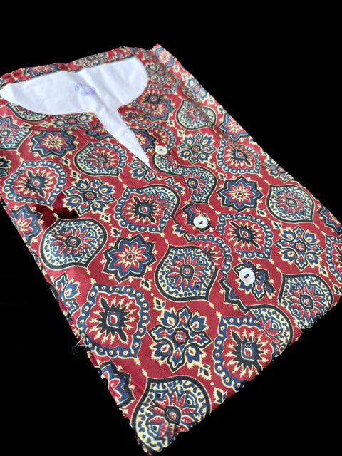 Pure cotton based printed kurti for ladies/girls