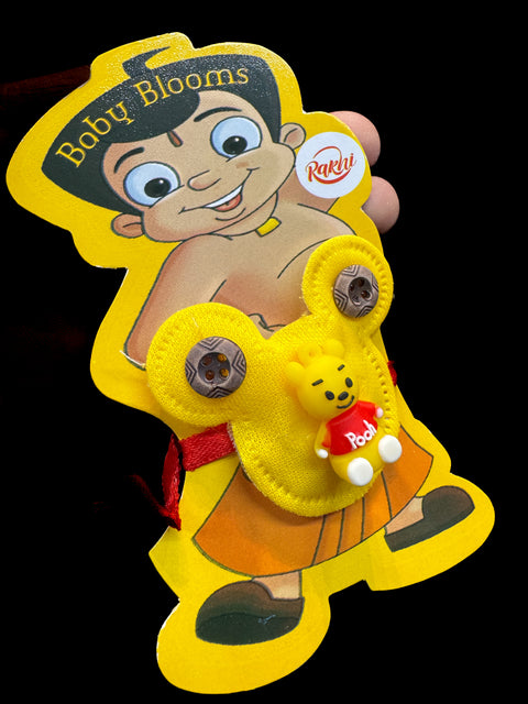 Pooh Kids Rakhi in light blink pack