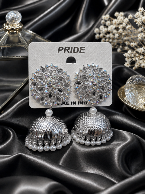 Pearls & Stone Design Beautiful Jhumka