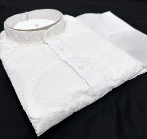Pure cotton based chikankari work Kurta pajama