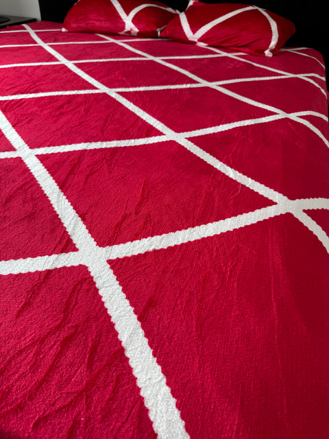 Fleno Warm Winter Bedsheet 	(275cm x 265cm)king size