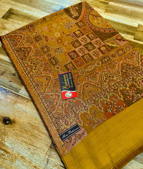 Women's Plain Pure woollen pashmina Shawl