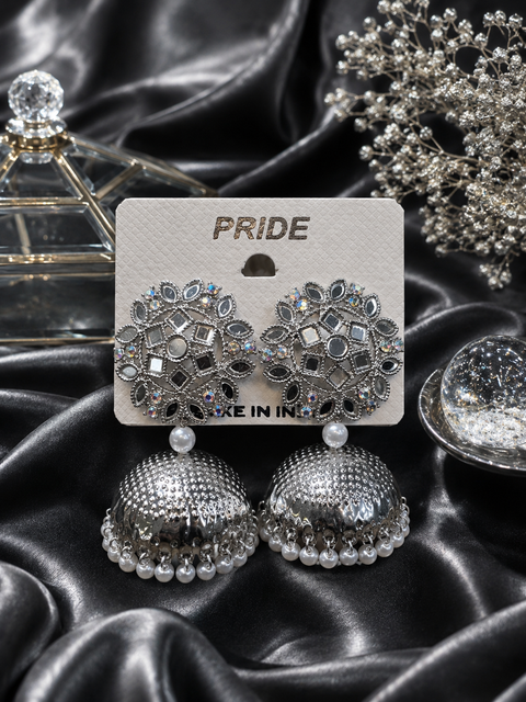 Pearls & Stone Design Beautiful Jhumka