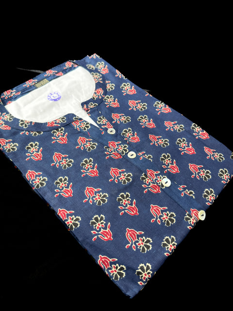 Pure cotton based printed kurti for ladies/girls