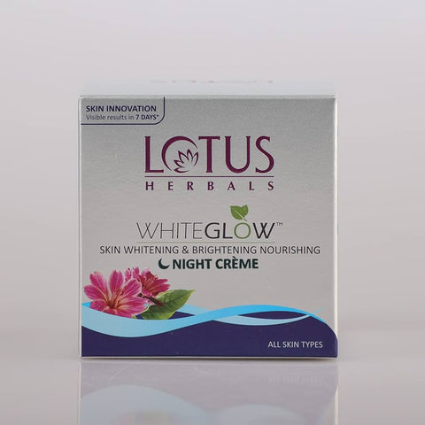 Lotus Herbals Whiteglow Skin Whitening & Brightening Nourishing Night Creme 40g