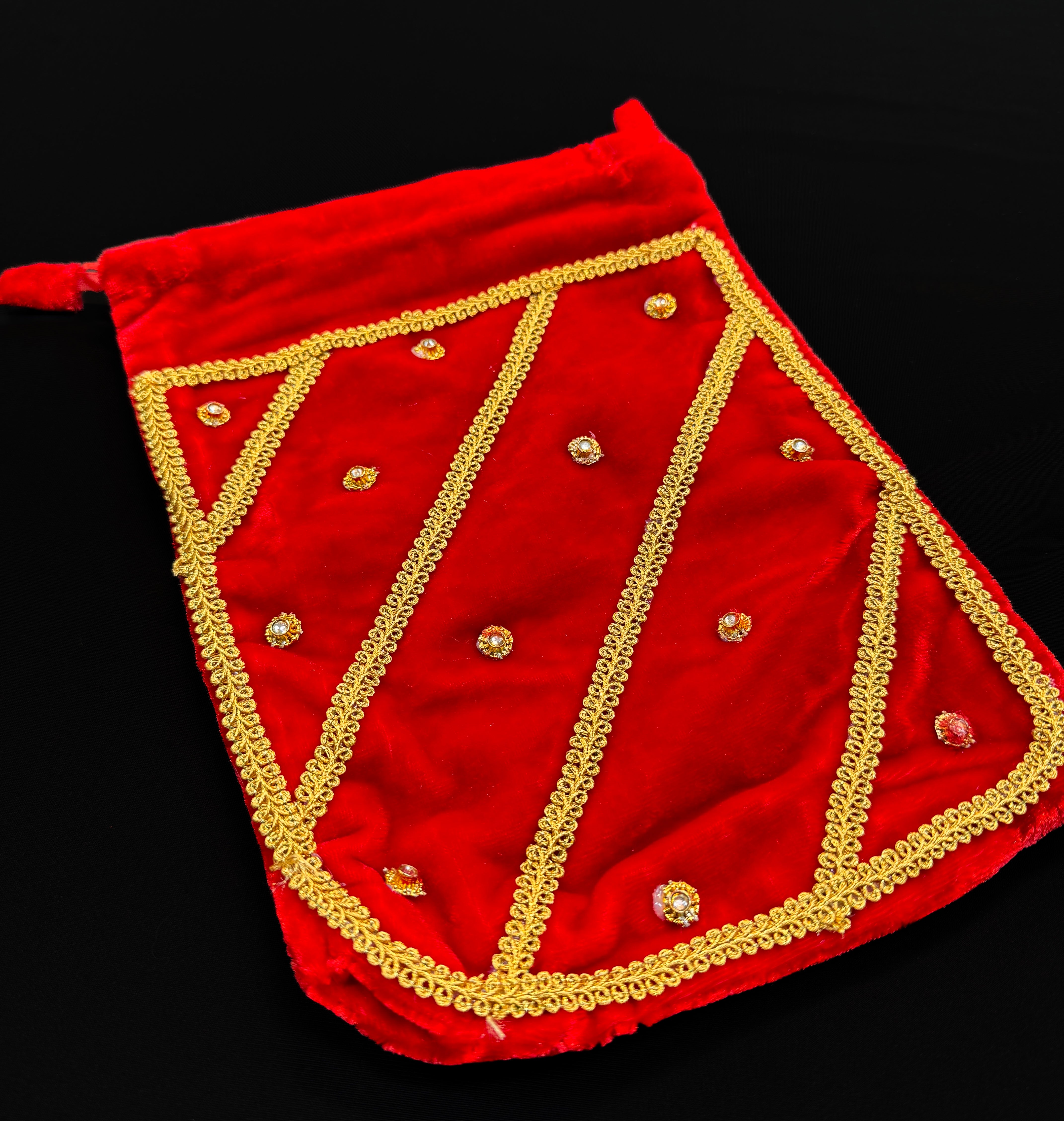 Standard size potli bags to put shagun stuff Saheli Ethnic Indian Wear