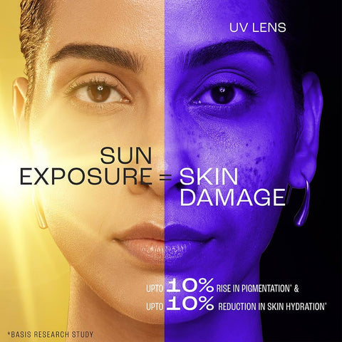 Lakme Sunscreen For Bright Skin, SPF 50 PA++++, Water Light, Niacinamide, In Vivo Tested, 100 ml