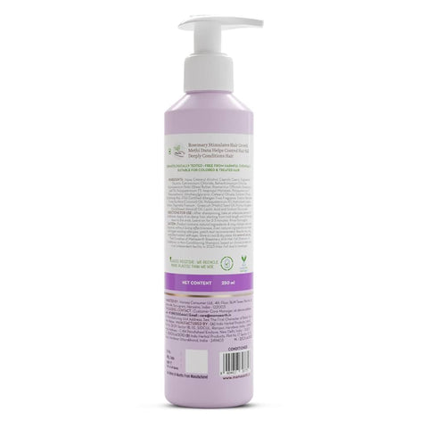 Mamaearth Rosemary Anti Hair Fall Conditioner With Rosemary & Methi Dana For Hair Loss & Breakage - 250 Ml