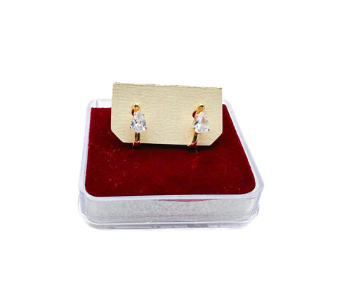 Crystal stone Clip on nose stud(Koka)per pair