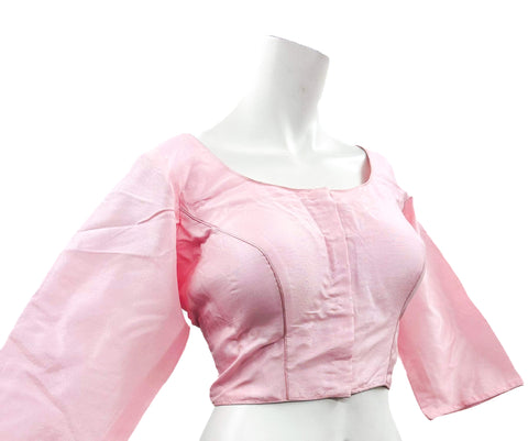 Raw Silk based Front Hook open Blouse