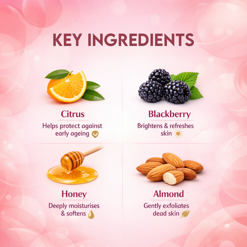 Jovees Herbal Fruit Facial Kit With 6 Easy Steps (Multiple Use) | Unisex | Hydrates, Reduces Fine Lines,Tanning & Dullness
