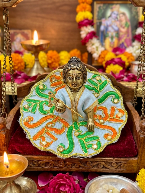 Size 0 Laddu Gopal dress, Laddu Gopal outfit, Kanha ji dress, Krishna dress, handmade deity dress, Janmashtami dress, Thakur ji poshak, Bal Gopal dress (only Dress) price each dress