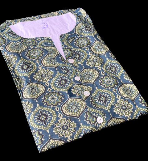 Pure cotton based printed kurti for ladies/girls