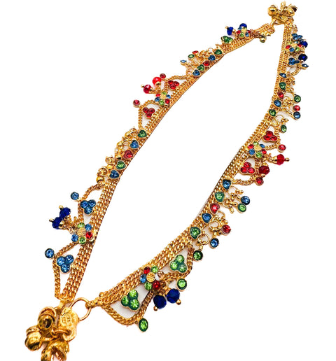 Stone work beautiful Anklets (pair)