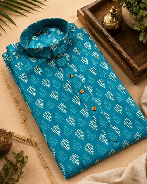 Very soft Pure cotton based Men’s plain kurti (sizes mentioned in inches ,not according to the label on Kurti)size 44 kurti- Length 40 inches and size 46-length 42 inches ) Kurti only. Pants not included.