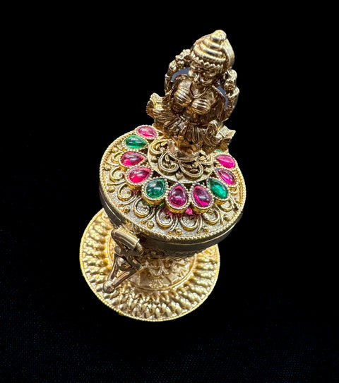 Lakshmi Ji Murti Imitation Sindoor Daani (Heavy metal good quality