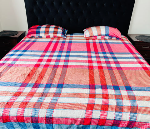 Fleno Warm Winter Bedsheet 	(275cm x 265cm)king size