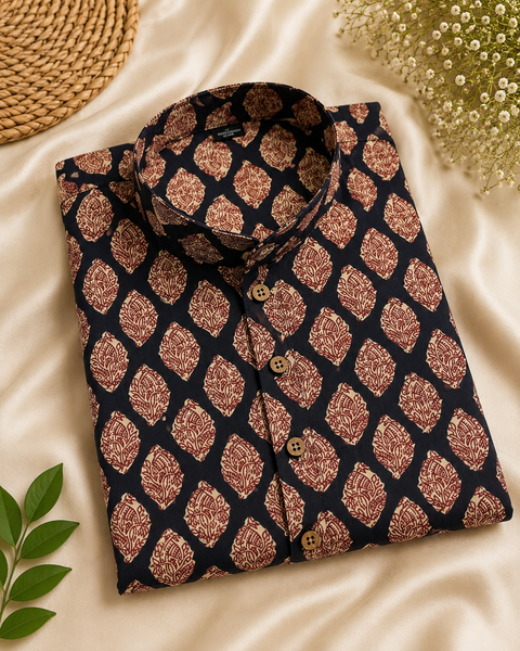 Pure cotton based Men’s Printed kurti (sizes mentioned in inches ,not according to the label on Kurti)size 44 kurti- Length 40 inches and size 46-length 42 inches ) Kurti only. Pants not included.
