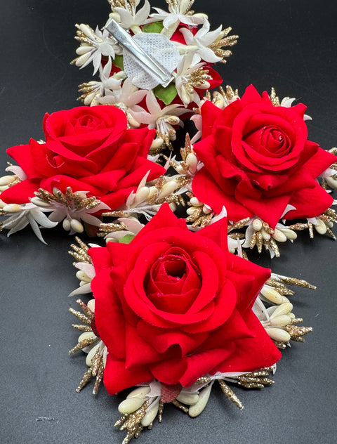Beautiful Rose Hair Jura Pin (Each)