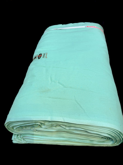Mint Colour Pure Full Voile Turban Fabric ($5 Per Meter)