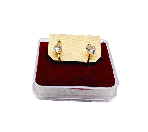 Crystal stone Clip on nose stud(Koka)per pair