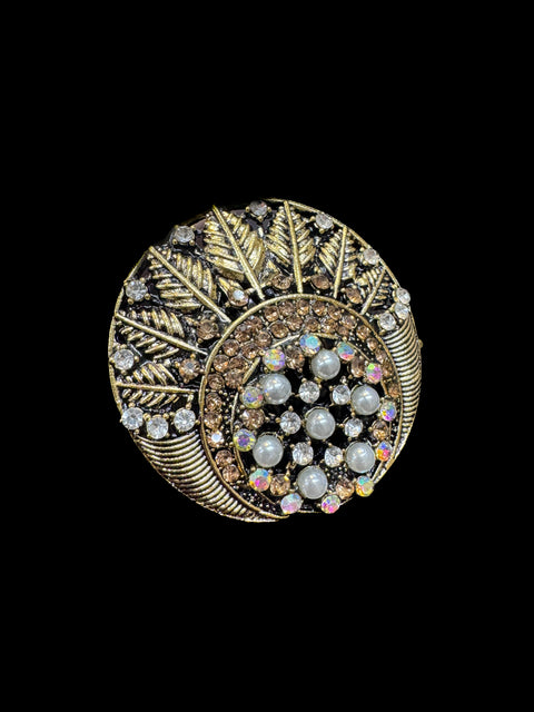 Stones studded Fancy Brooch