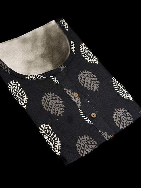 Pure Cotton based Printed short Kurti for girls /Ladies (Size 38 - length 28 inches, Size 42 ,46, 48 length -31 inches)sleeves 17 inch