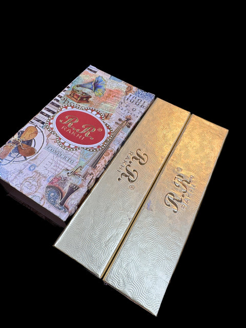 (Video clip attached)AD stone Beautiful Rakhi in nice pack gift box