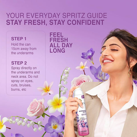 Yardley London Morning Dew Refreshing Deo For Women, 150ml